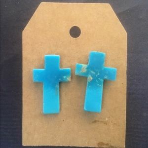 Genuine Turquoise Earrings